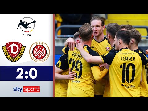 Eigentor und Patzer erleichtern den Sieg! | Dynamo Dresden - SV Wehen-Wiesbaden | Highlights - 24/25