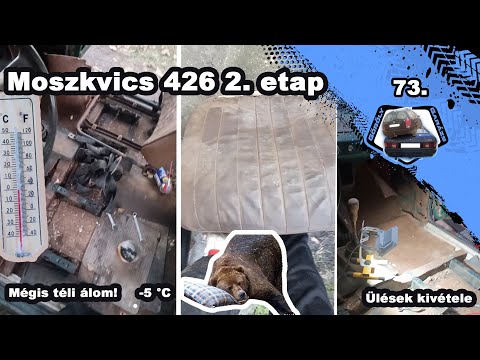 Garázs Videó 73.- Folytatom a projektet az ülésekkel