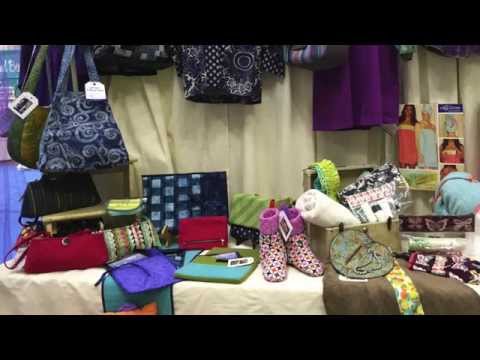 Virtual Tour of 2015 Spring Quilt Market Booth