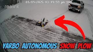 Yarbo Autonomous Robot Snow Plowing - How did it do?