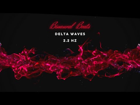 Night SLEEP Hypnosis 💎 Binaural Beats 2.2hz DELTA Sleep Music