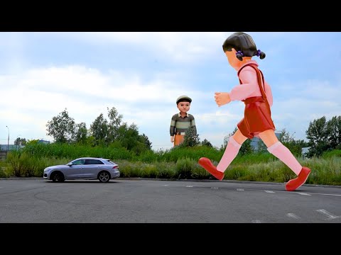 Conocimos al gigante de “Luz roja, luz verde” de la película