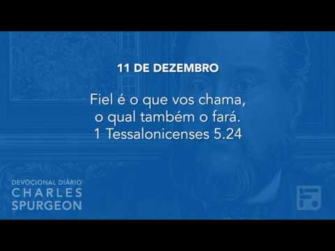 11 de dezembro - Devocional Diário CHARLES SPURGEON #345