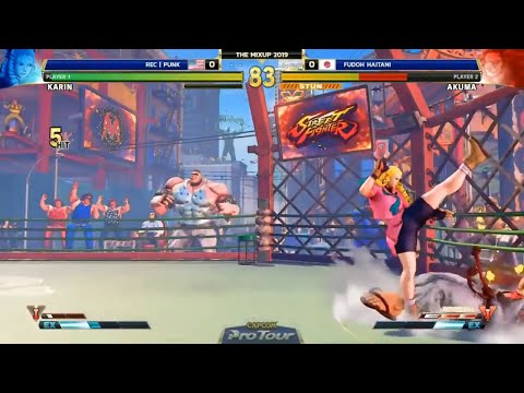 MIXUP 2019 SFV TOP 8 (REC PUNK) VS (FUDOH HAITANI)