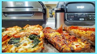 ORIGINAL Ninja Foodi Grill VS Ninja Foodi Smart XL Grill | air fryer French Bread Pizza Recipe