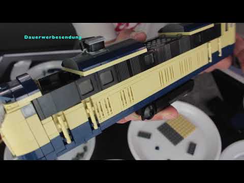 BlueBrixx Specials BR 218 DB - the beginning was great, the end was once again catastrophic!!!