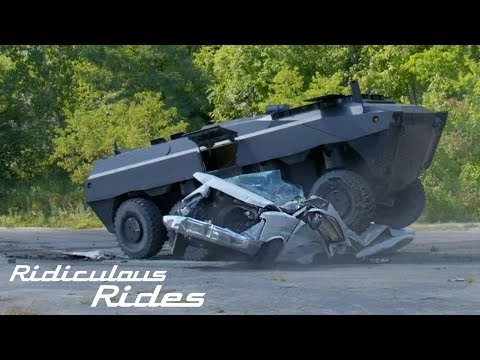 My ‘Unstoppable' Army Truck Destroys Anything In Its Path | RIDICULOUS RIDES