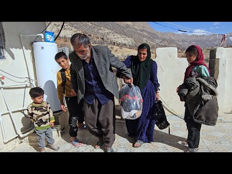 An obstacle called the kind grandfather to prevent the return to the mountain home