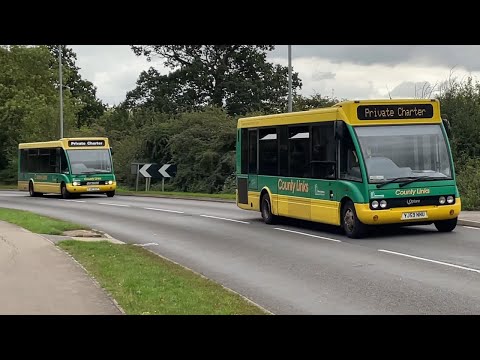 County Links Warwickshire - Optare Solo's passing by