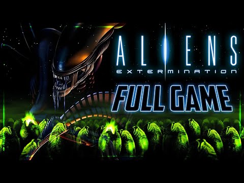 Aliens: Extermination Arcade FULL GAME Longplay (4K)