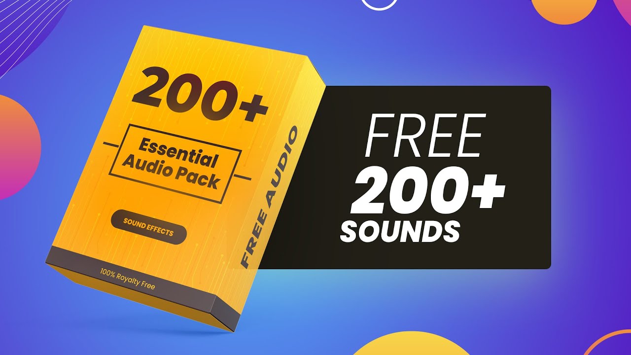 [FREE] Essential YouTube Sound Effects Pack - 200+ Audio Files