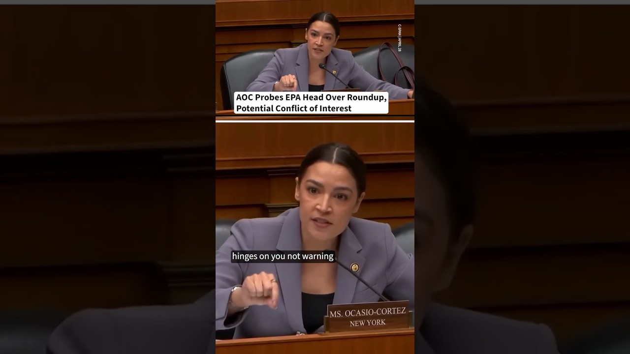 AOC Probes EPA Head Over Roundup, Testing Strips Defunded, Casey Means Out as Surgeon General Pick