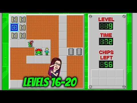 Chip's Challenge - Levels 16-20