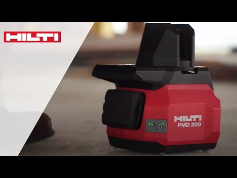 ANLEITUNG Hilti PMD 200 - Wie Sie Ihr Gerät für Absteckarbeiten positionieren und einrichten