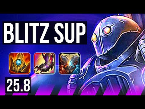 BLITZCRANK & Ashe vs ALISTAR & Jhin (SUP) | 19k DMG, 6/3/25, Dominating | KR Master | 25.8