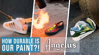 Ultimate Durability Test | How Durable Is Angelus Paint?