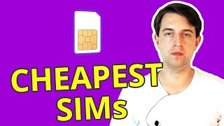 Cheapest SIM-Only Deals UK - How To Save Money On A Data SIM