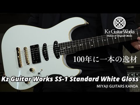 Kz Guitar Works SS-1 Standard 2025 - White Gloss image 12