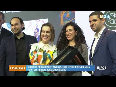 Morocco Procurement Awards: cinq entreprises primées pour des projets Achats novateurs
