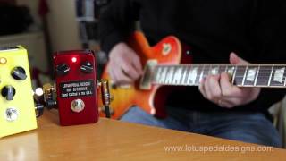 Lotus Pedal Designs: RED OVERDRIVE
