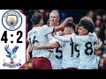 Crystal Palace vs Manchester City (4-2) HIGHLIGHTS | Haaland Goal , Rico Lewis ,De Bruyne