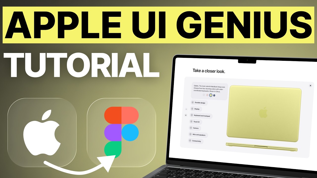 Apple's Genius UI Trick | Figma tutorial