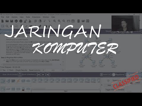 [JARKOM] - 3.2.8 Packet Tracer - Investigate a VLAN Implementation