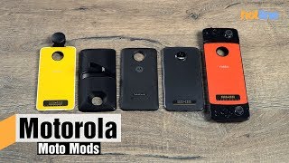 Motorola Moto Z 64GB (Black with Lunar Grey trim, Black front lens) - відео 5