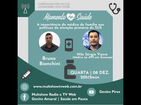 Momento Saúde apresentação Bruno Bianchini