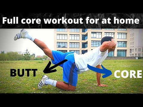 Prevent injury: advanced dynamic core home workout of 15 min. Joints-hip-butt -abs-lower back