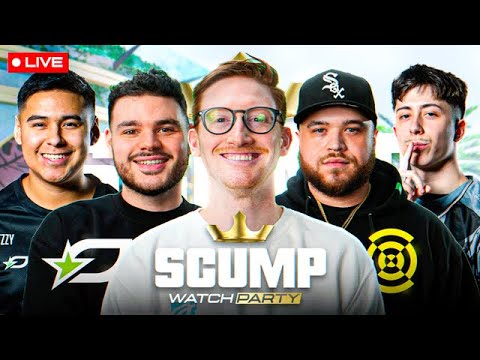 SCUMP WATCH PARTY COD CHAMPS GRAND FINALS!! - OpTic TEXAS VS NEW YORK SUBLINERS
