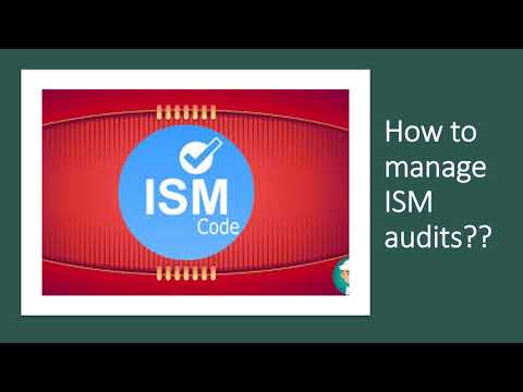 How to manage ISM audits and inspections on ships??