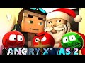 ANGRY MINECRAFT CHRISTMAS 2 Angry Birds 3D Animation 13 Santa Reuploaded