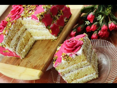 An easy and delicious cake for special occasions and birthdays  كيك بسيط وأقتصادي للمبتدئين