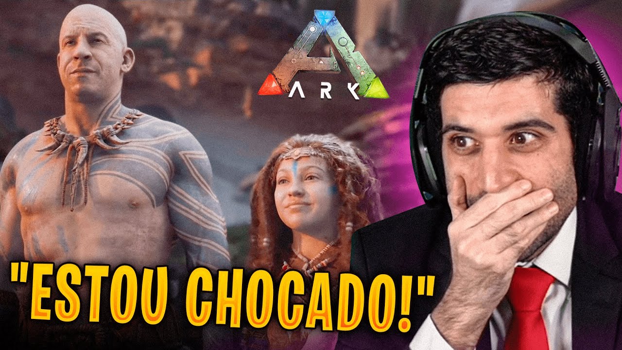 YOUTUBERS REAGINDO AO ARK 2