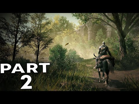 ELDEN RING SHADOW OF THE ERDTREE DLC WALKTHROUGH GAMEPLAY PART 2 - THE GOLDEN HIPPO