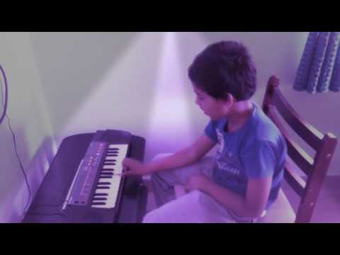 Happy birthday on keyboard by Aroush