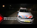 Dwars door voordeur geschoten: man geraakt in benen, verdachte zwaargewond bij achtervolging
