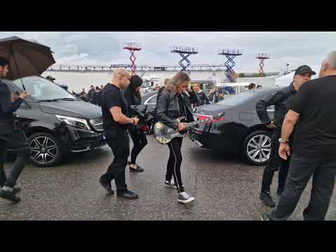 Ankunft Metallica im Motodrom am Hockenheimring zum Download Germany Festival 2022 🤟
