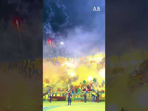 "Fortaleza Leoparda Sur - Atlético Bucaramanga en el estadio Américo Montanini vs Cúcuta" Barra: Fortaleza Leoparda Sur &bull; Club: Atlético Bucaramanga &bull; País: Colombia