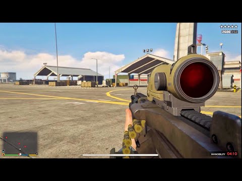 “Epic Military Base Attack in GTA 5 - All-Out Chaos!