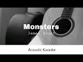 James Blunt - Monsters (Acoustic Karaoke)