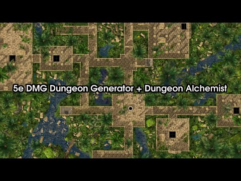 The 5e Dungeon Generator and Dungeon Alchemist