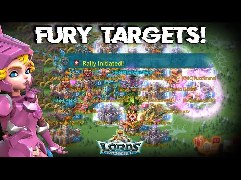 Rallying SGB & EXQ Players In Fury  - Lords Mobile