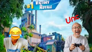Playing Fortnite with random unc (funny 😂 must watch)