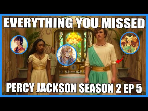 Everything You Missed: Percy Jackson Season 2 Episode 5: Easter Eggs Breakdown + More Where's Reyna?