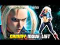 CAMMY MOVE LIST Street Fighter 6 SF6