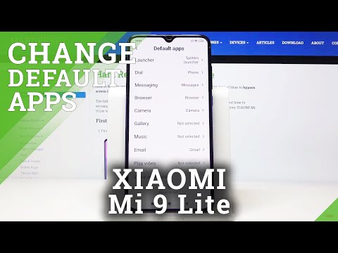 How to Change Default App in XIAOMI Mi 9 Lite – Default App Settings