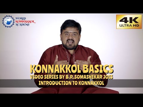 KONNAKKOL BASICS | EP 1 | Introduction To Konnakkol | Somashekar Jois | Video Series | 4K ULTRA HD
