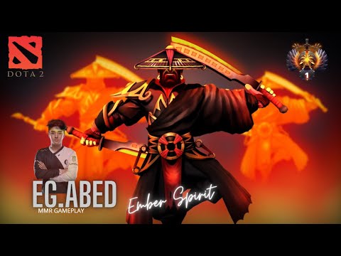 EG.ABED - Pro Skill Ember Spirit Mid Lane - MMR Dota 2 Pros match